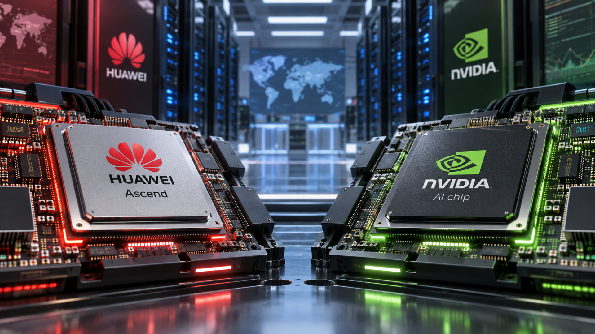 Huawei выпустит два новых ИИ-чипа в 2027 году на фоне усиления конкуренции с Nvidia