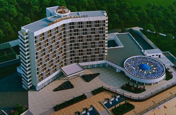 В Бустоне реконструируется знаменитая гостиница Худжанд
