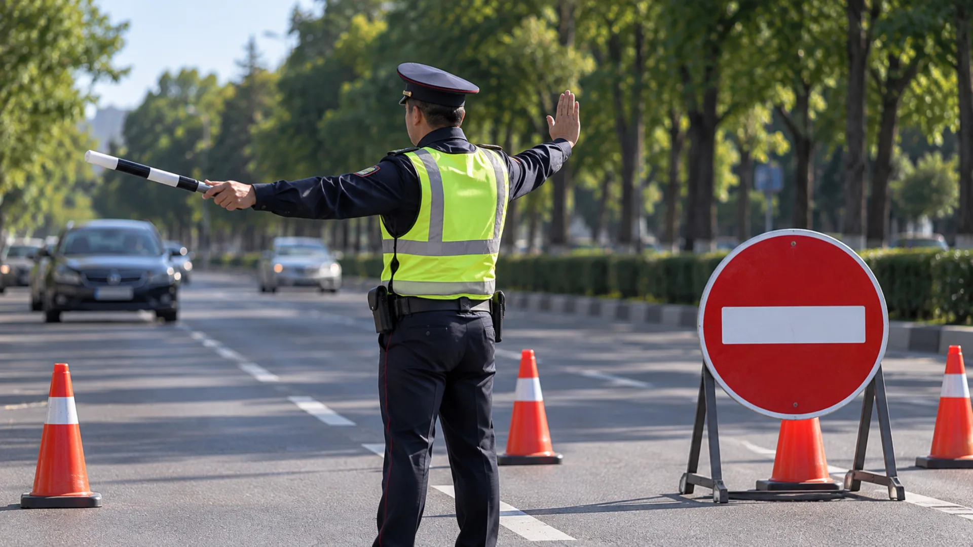 В субботу с 07:00 до 14:00 будет ограничено движение в центре Душанбе и на выезде из города